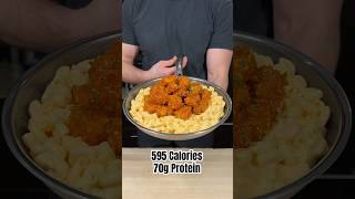 High Protein Crispy Honey Buffalo Chicken Mac and Cheese [upl. by Nitsrek]