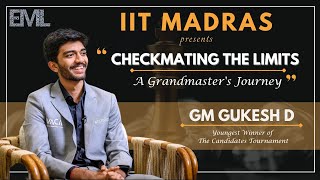 GM Gukesh D live at IIT Madras  EML  iit chess grandmaster worldchampionship motivation eml [upl. by Bickart]