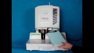 Binding Machine demonstration YTZ 50 and YJ 2OO [upl. by Idnor]