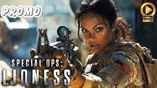 Special Ops Lioness Season 2 Trailer Release Date HD Zoe Saldana Paramount series [upl. by Dimphia]