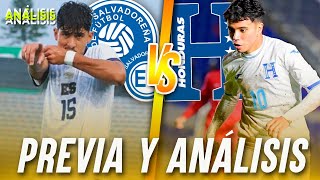 EL SALVADOR VS HONDURAS – PREMUNDIAL DE CONCACAF SUB20  2024  ANÁLISIS DATOS Y PREVIA [upl. by Bilac]