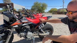 FAT Tire Honda CRF110 amp CRF125 Big Wheel Builds [upl. by Azer32]