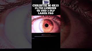 CHRISTIE M 4K15 RGB PURE LASER PROJECTOR [upl. by Orofselet190]