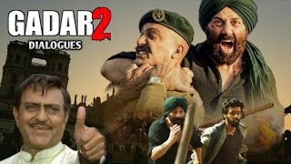 Gadar 2  Hindustan Zindabad  Tara Singh Best Dialogues in Gadar  Sunny Deol Amisha patelgadar2 [upl. by Farant]