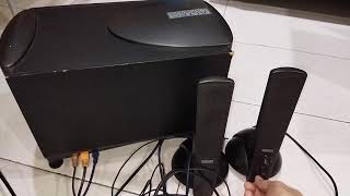 ALTEC LANSING ATP3 21 multimedia speaker system [upl. by Luce]