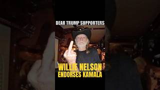 Willie Nelson ENDORSES Kamala Harris [upl. by Ordep]