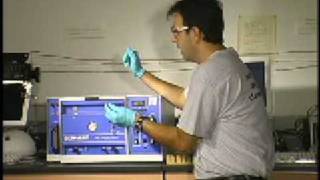 Organic Chemistry Lab Demo GC Gas Chromatography [upl. by Weight]