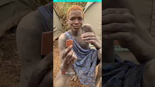 African tribal boy eats chocolate for the first time in his life।🥺shortvideo amazingfacts [upl. by Nonek]