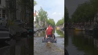 Amsterdam view Shorts automobile aquabike boating [upl. by Cerellia41]