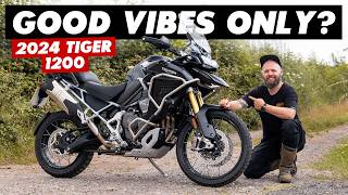 New 2024 Triumph Tiger 1200 Review Rally Explorer Good Vibes Only [upl. by Dunham]