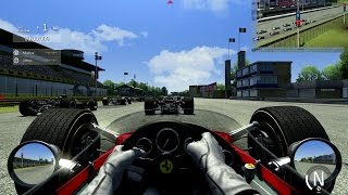 Assetto Corsa EA082  Lotus 49  Monza 66  Race Full Grid  New AI  Logitech G27  Full HD [upl. by Allenotna]