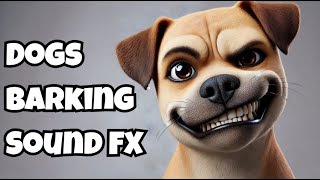 Best Dog Barking Sound Effects [upl. by Avraham696]