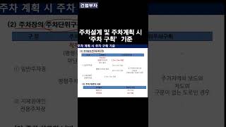 주차설계 및 주차계획 시 알아야 하는 주차 구획 기준 주차장 설계 또는 주차장 계획에 필수 요소입니다 [upl. by Aeli12]