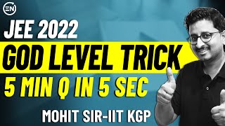 JEE Main 2023 5 Min questions in 5 sec 🔥🔥🔥  Tricks to Solve Physics Question  Mohit Sir  Eduniti [upl. by Llerut930]