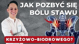 Ból Stawu KrzyżowoBiodrowego  3 Ćwiczenia Likwidujące Objawy [upl. by Gehlbach]