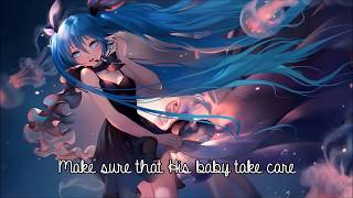 Nightcore  Hey Mama  Lyrics [upl. by Bilicki]