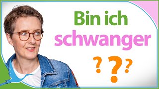 Bin ich schwanger Körperliche Anzeichen für Schwangerschaft erkennen 🤰🏻 Heidi Gößlinghoff [upl. by Natalina]