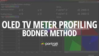 Bodner Method  New Meter Profiling Type For RGBW OLED TVs Using Calman 2020 [upl. by Lemrahc630]