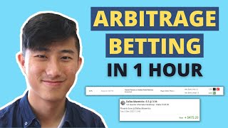 Arbitrage Sports Betting 101  Beginner Tutorial with OddsJam Software [upl. by Maillw]