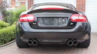 Jaguar XKR Custom Exhaust  Sport Loud [upl. by Sherman317]