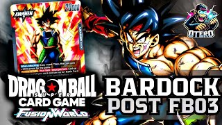 Fusion World Bardock Deck Profile Post FB03 Version Meta [upl. by Luanni]