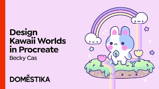 Learn HOW to create KAWAII Characters in Procreate  Course by Becky Cas  Domestika English [upl. by Wilkins]