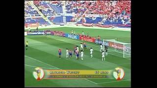 World Cup 2002 China Vs Costa Rica [upl. by Aserret92]