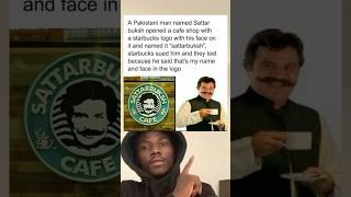 A man got sued by Starbucks for using their logo and name memememes [upl. by Artina]