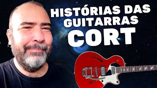 Histórias Das Guitarras Cort  CorTek Fabricante Das Squier e GampL [upl. by Sihun]