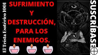 TE 2072 😈🐍💀ORACIÓN A LUCIFER PARA DESTRUIR A LOS ENEMIGOS Y VENGARSE DE ELLOS  GNOSIS DE LUCIFER [upl. by Aneeram]