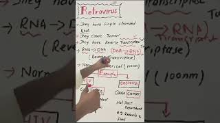 Retroviruses 11thclassbiology bioscience viralshort [upl. by Arata]