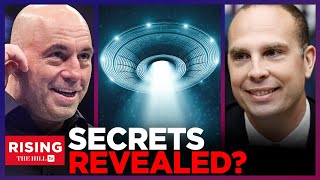 UFO Whistleblower David Grusch On Joe Rogan ALIEN Remains Come in a ‘Variety’ of Shapes and Sizes [upl. by Aretak]