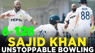 Sajid Khan Gets 6 Wicket Haul 🙌  Pakistan vs England  3rd Test Day 1 2024  PCB  M3G1K [upl. by Ikuy]