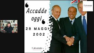 Accadde oggi 28 maggio 2002 Quando la NATO e Putin si sfiorarono la mano [upl. by Othelia229]