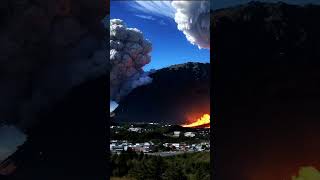 Explosion 💥 explosion volcano shorts shortvideos [upl. by Hibbs]