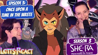 CATRA RULES THE CRIMSON WASTE  Shera Season 3 Reaction  Episode 3 quotOnce Upon a Time in the Wastequot [upl. by Yennor]