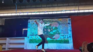 Kya baat hai song dance by siddiq on farewell party 2019 good faith high school [upl. by Rodd948]