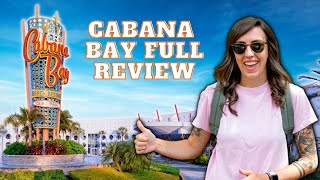 Cabana Bay  Full amp Honest Hotel Review  Universal Orlando Resorts [upl. by Ydolem]