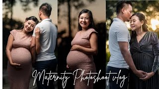 MATERNITY PHOTO SHOOT VLOG 🤰🏼 FULL VIDEO [upl. by Adnuhsal188]