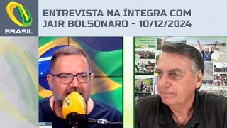 Entrevista na íntegra com Jair Bolsonaro  10122024 [upl. by Seafowl510]