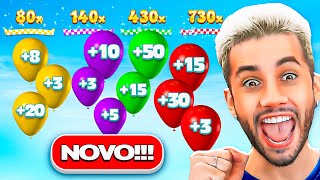 BALLOON RACE TESTEI O NOVO JOGO DA EVOLUTION [upl. by Otrepur]