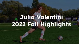 Julia Valentini 2022 Fall Highlights [upl. by Tremain19]