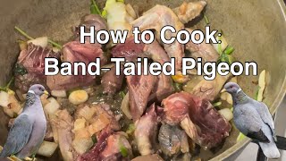 How to Cook Bandtailed Pigeon  Hmongstyle cooking [upl. by Partan]