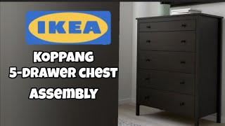 IKEA KOPPANG DRESSER ASSEMBLY [upl. by Notxam]