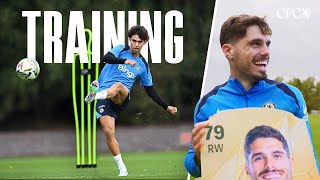 TRAINING ahead of Brighton  FC25 Ratings Revealed  Chelsea FC  202425 [upl. by Aihsit]