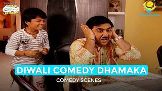 Diwali Comedy Dhamaka  Comedy Scenes  Taarak Mehta Ka Ooltah Chashmah तारक मेहता का उल्टा चश्मा [upl. by Yregerg]