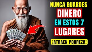 7 Lugares en tu Casa que Atraen Pobreza si Guardas Dinero en Ellos  Enseñanzas Budistas [upl. by Nivrem510]