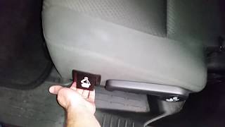 20142018 Toyota Highlander SUV  How To Lower Second Row of Passenger Seats  Cargo Area [upl. by Enilreug]