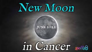 🌑 June 28th NEW MOON in CANCER Mighty Emotions Will Happen [upl. by Jerrold]