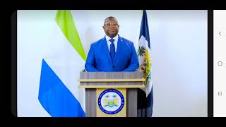 President Julius Maada Bio Addressed the Nationwide Population and Housing Census Dec 2025 [upl. by Nivri121]